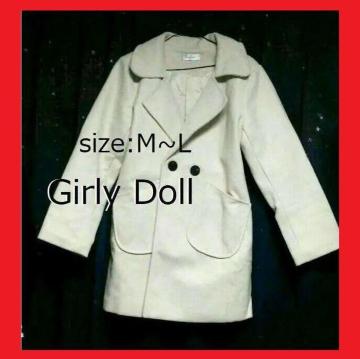 Girly Doll �~�h����`�F�X�^�[�R�[�g �G��R�[�g �K�[���[�h�[�� FREE SIZE