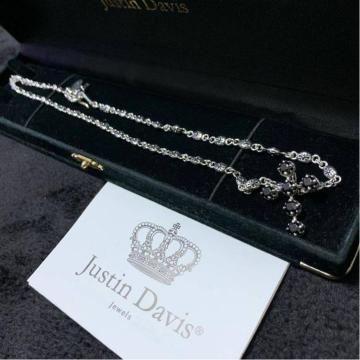 ViJUSTIN DAVISDEBUTANT PENDANT{TINY CROSS CHAIN40cmyNXlbNX