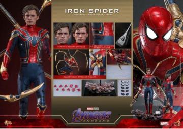 �z�b�g�g�C�Y MMS761 �w�A�x���W���[�Y�^�G���h�Q�[���x �A�C�A���E�X�p�C�_�[ 1/6 Iron Spider �ʏ��
