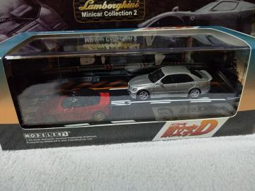 モデラーズ 1/64 頭文字D 坂本 カプチーノ VS 秋山延彦 アルテッツァ  未開封