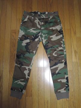 SOPHNET. \tlbg STRETCH COTTON RIB PANTS ʕ WK[pc S Xgb`upc