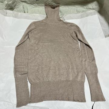 �y�󏭁z ZARA ���B���e�[�W ���{�^�� �^�[�g���l�b�N �j�b�g�Z�[�^�[ S �x�[�W�� ����