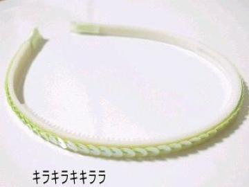 《New》プリンセス/姫マストアイテム★スパンコール*カチューシャ<イエロー>