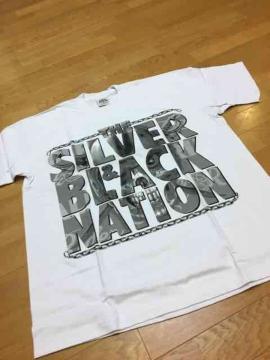 LAA  silver&black  T  ܲ sizeXL