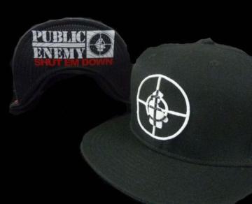 7 1/4新品ヒップホップレア!OG BBOYオールドスクールPUBLIC ENEMY 夜光
