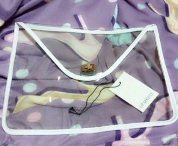 新品未使用 LIP SERVICE クリアクラッチバッグ