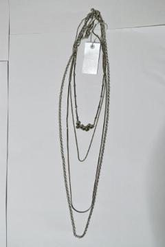 �V�i JEANASIS �W�[�i�V�X 4����MIX�`�F�[���l�b�N���X �V���o�[ ���f�B�[�X �L���C�� �J�W���A�� �G���K���g ���g�p