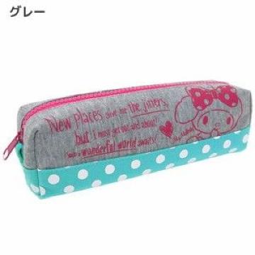 【マイメロディ】可愛い♪筆記具.コスメ.小物入 スウェット横型ペンケース ポーチ