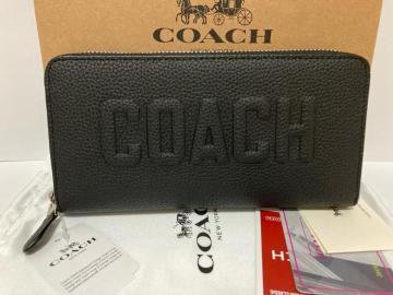 �y���g�p/�����I�zCOACH �����z�����E���h�t�@�X�i�[��CW715 ���@�u���b�N