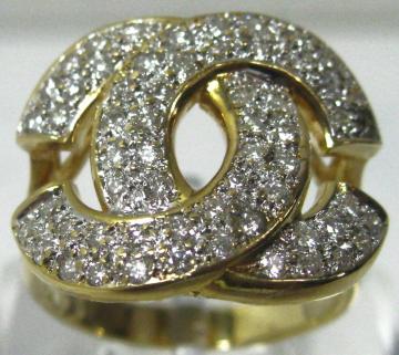 K18 18 O w pF _C 0.75ct TCY #17.5