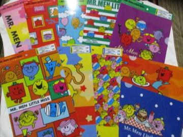 MR. MEN LITTLE MISS MARKET�@�~�X�^�[���� ���g���~�X�@�N���A�t�@�C���@�S10��Z�b�g�@�A�T�q����