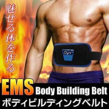 送料無料 EMS ボディベルト 簡単エクササイズ 10分で腹筋600回