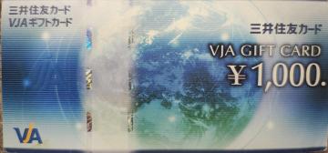 VISA�M�t�g�J�[�h�@1000�~��