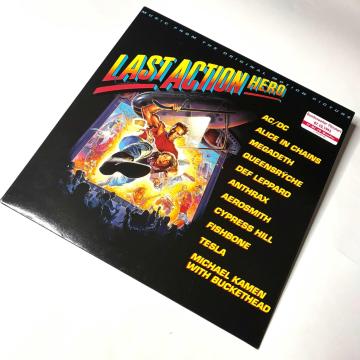 LAST ACTION HERO ���X�g�A�N�V�����q�[���[ �T���g�� O.S.T. LP ���R�[�h ���A EU�� ����