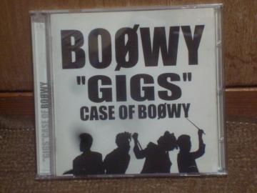 "GIGS" CASE OF BOOWY / BOOWY@ѕt2CD