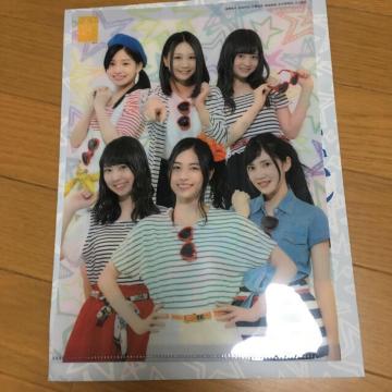 SKE48 ローソン コラボ クリアファイル