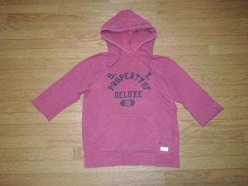 DELUXE �f���b�N�X �V���� �X�E�F�b�g �p�[�J�[ M �J���b�W�n ���S LOGO