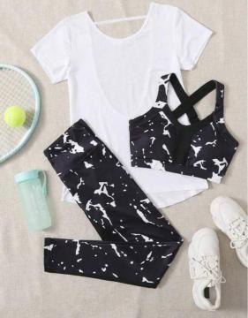 YogatrainingwearsetuMXpcKg[jOX|[cEFAubN}[u͗l嗝Ε㉺Zbg