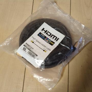 �n�C �X�s�[�h HDMI �P�[�u�� (�W���S�[���h 10M)