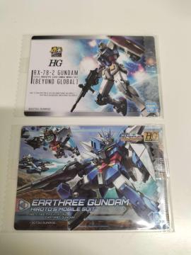 HG �K���_�� RX-78-2 BEYOND GLOBAL & �A�[�X���B�K���_�� �v�����X�e�b�J�[ 2���Z�b�g �񔄕i