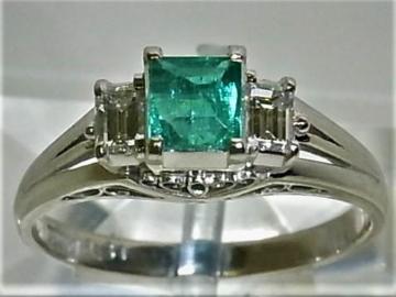 Pt900v`iO w Gh0.57ct p_C20.31ct
