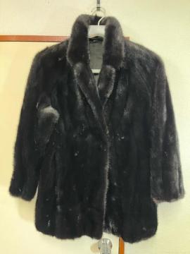 SAGA MINK �~���N�t�@�[�R�[�g �є� �~���N �t�@�[�R�[�g �u���b�N�@ ���A���t�@�[ �~�h����