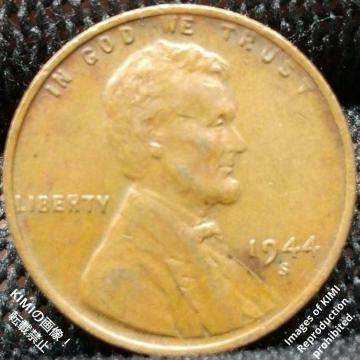 1Zgd 1944 S AJO 1Zgd J[ 1Zgd 1yj[ 1 Cent Lincoln 194
