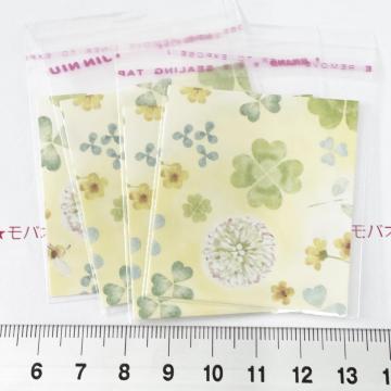 29*可愛い台紙入り♪OPP袋  4枚 1
