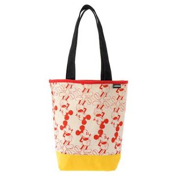 《New》ミッキーマウス/レトロ★通勤.通学のサブバッグに…帆布*トートバッグ