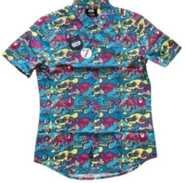 STAR WARS スター・ウォーズ アロハシャツ 半袖 メンズ サイズM   レアデザイン