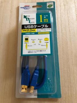 �y�V�i�@���J���zUSB�P�[�u�� 1m Ver2.0 �@��̐ڑ�