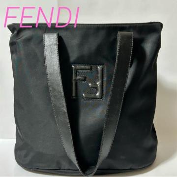FENDI �i�C���� �g�[�g�o�b�O ���B���e�[�W FF���S �u���b�N