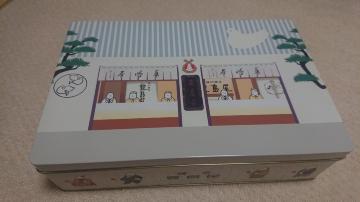 豊島屋 創業125周年記念缶 鳩サブレー 缶 菓子無し 缶と付属品