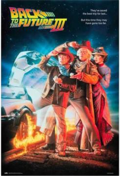 BTTF �o�b�N�g�D�U�t���[�`���[3�@Back to the future �f��@�|�X�^�[