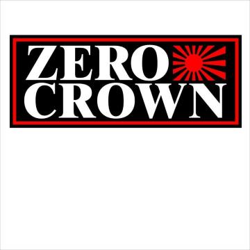 菊水 ZERO クラウン ステッカー 18センチ