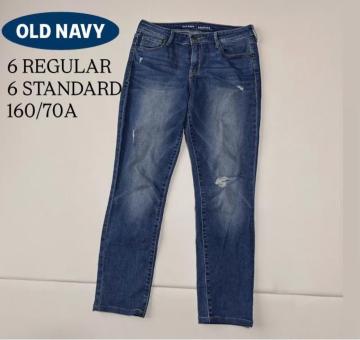 �yOLD NATY�z���f�B�[�X �_���[�W���H �X�g���b�`�f�j�� M/L