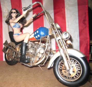 �`���b�p�[�o�C�N�ƃr�L�j�E�K�[���@1/6�@�o�[�r�[�T�C�Y�@ �A�����J�� ���g�� �A���e�B�[�N �I�u�W�F ���B���e�[�W �u�� �K�[��