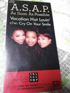 ASAP*VACATIONHOTLOVINCDVOi*AsSoonAsPossible