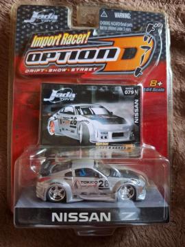 Jada Toys Import Racer! OPTION ���Y NISSAN Z�~�j�J�[ 1/64�X�P�[�� 3��Z�b�g ���J��