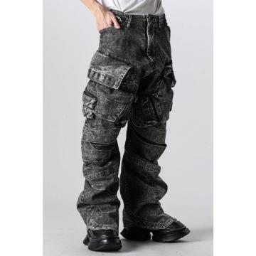 �V�iJULIUS�����E�X 10.5oz�X�g���b�`�f�j���K�X�}�X�N�J�[�S���C�h�p���c�@Acid Gray 4