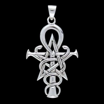 PS Wizardry Symbol silver pendant @g