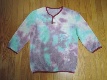 Vi KAPITAL Ls^ t[X 2 M ^C_CF Jbg\[ WPbgTie-Dye Fleece Sweater