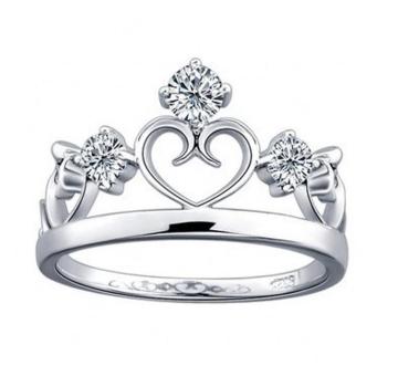 y݌ɂ킸Ԏzw Jbvp 3.0ct Cz_C  O 18/19 WRjA zCgS[h