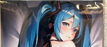美少女 美女 A4 ポスター AI 美人 イラスト アニメ 同人 セクシー 初音ミク VOCALOID ボーカロイド