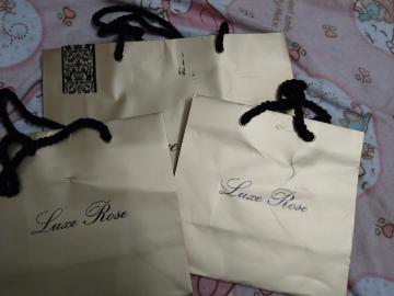 Luxe  Rose☆ショッパー3枚