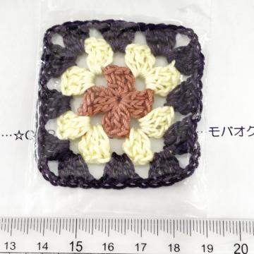 5*ハンドメイド♪レース糸のグラニースクエアモチーフ 14