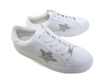 1�~~C111�V�iDayGLORY���[�J�b�g/���[�X�A�b�v�X�j�[�J�[25.5�aSILVER��