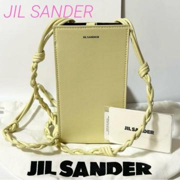 JIL SANDER �W���T���_�[ �^���O�� ���U�[ �N���X�{�f�B �t�H���P�[�X �V�����_�[�o�b�O �C�G���[