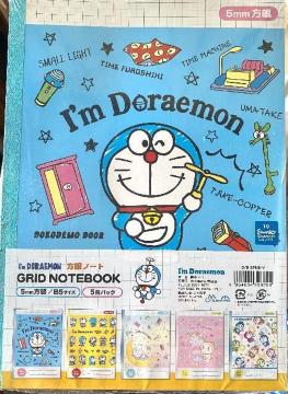 �h��������@�uI'm DORAEMON�v�@5���p�b�N����m�[�g�@�R�쎆�Ɓ@D/R 5PNB-V �V�i
