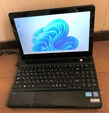 Windows11 10 m[gp\R PC NEC LM750/HS6B Core i7-2637M 8 Vi SSD 480